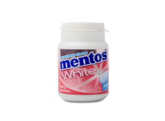 Mentos White Chewing Gum Tutti Frutti Sugar Free