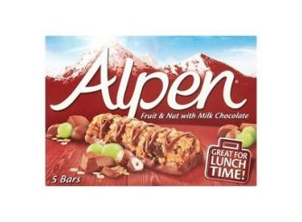 Alpen Fruit & Nut with Milk Chocolate Bar