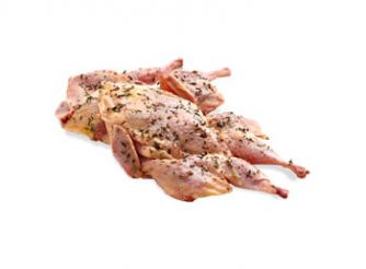 Gourmet Frozen Premium Marinated Butterflied Quail