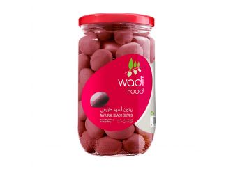 Wadi Food Natural Black Olives