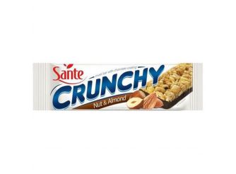 Sante Crunchy Nut & Almond Bar with Chocolate Coating