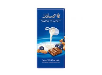 Lindt Swiss Classic Nuts & Raisins Milk Chocolate