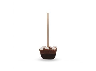 Gourmet Belgian Hot Chocolate Stick With Marshmallow