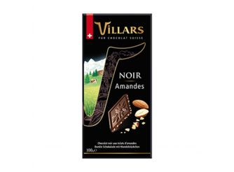 Villars Dark Chocolate with Almonds