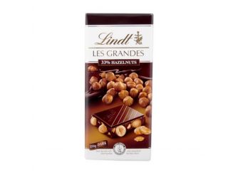 Lindt Les Grandes 33% Hazelnut Dark Chocolate