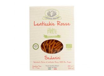 Rustichella Organic Gluten Free Sedanini (Red Lentil Flour)