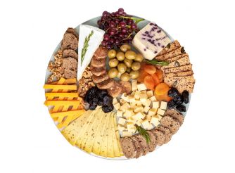 Cheese & Cold Cuts Round Platter - Large