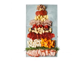 Gourmet Christmas Cheese & Cold Cuts Platter Assortment 2 - Medium