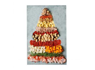 Gourmet Christmas Cheese & Cold Cuts Platter Assortment 2 - Large