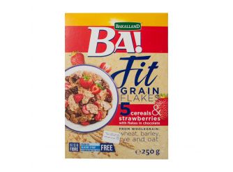 BA! Fit Grain Strawberry Cereal