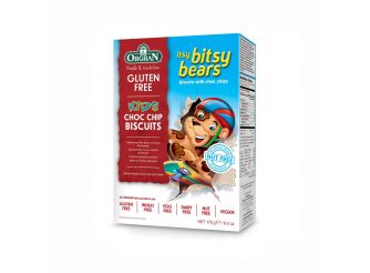 Orgran Itsy Bitsy Bears Choc Chip Cookies