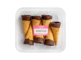 Gourmet Cones With Chocolate