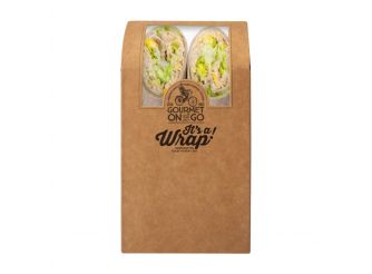 Gourmet Tuna Salad Brown Wrap