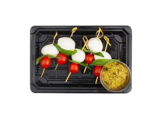 Gourmet Mozzarella, Cherry Tomatoes & Fresh Basil Tray