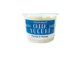 Gourmet Greek Yogurt with Vanilla & Honey