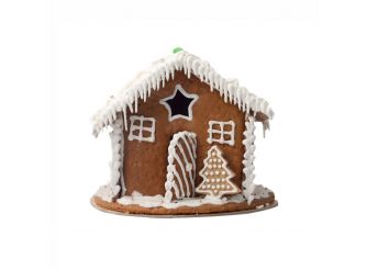 Snow Gingerbread House