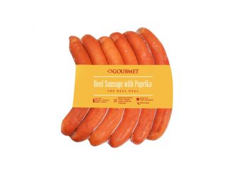 Gourmet Beef Sausage With Paprika