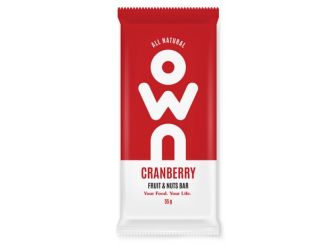 OWN Cranberry & Nuts Bar