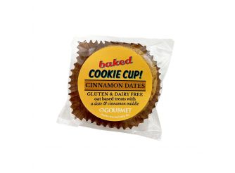 Baked Gluten & Dairy Free Cinnamon Dates Cookie Cup