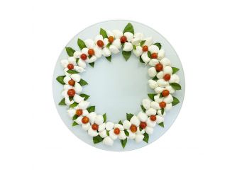 Christmas Mozzarella Platter - Medium