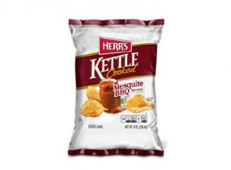 Herr's Mesquite BBQ Kettle Cooked Potato Chips