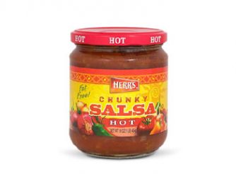 Herr's Hot Chunky Salsa