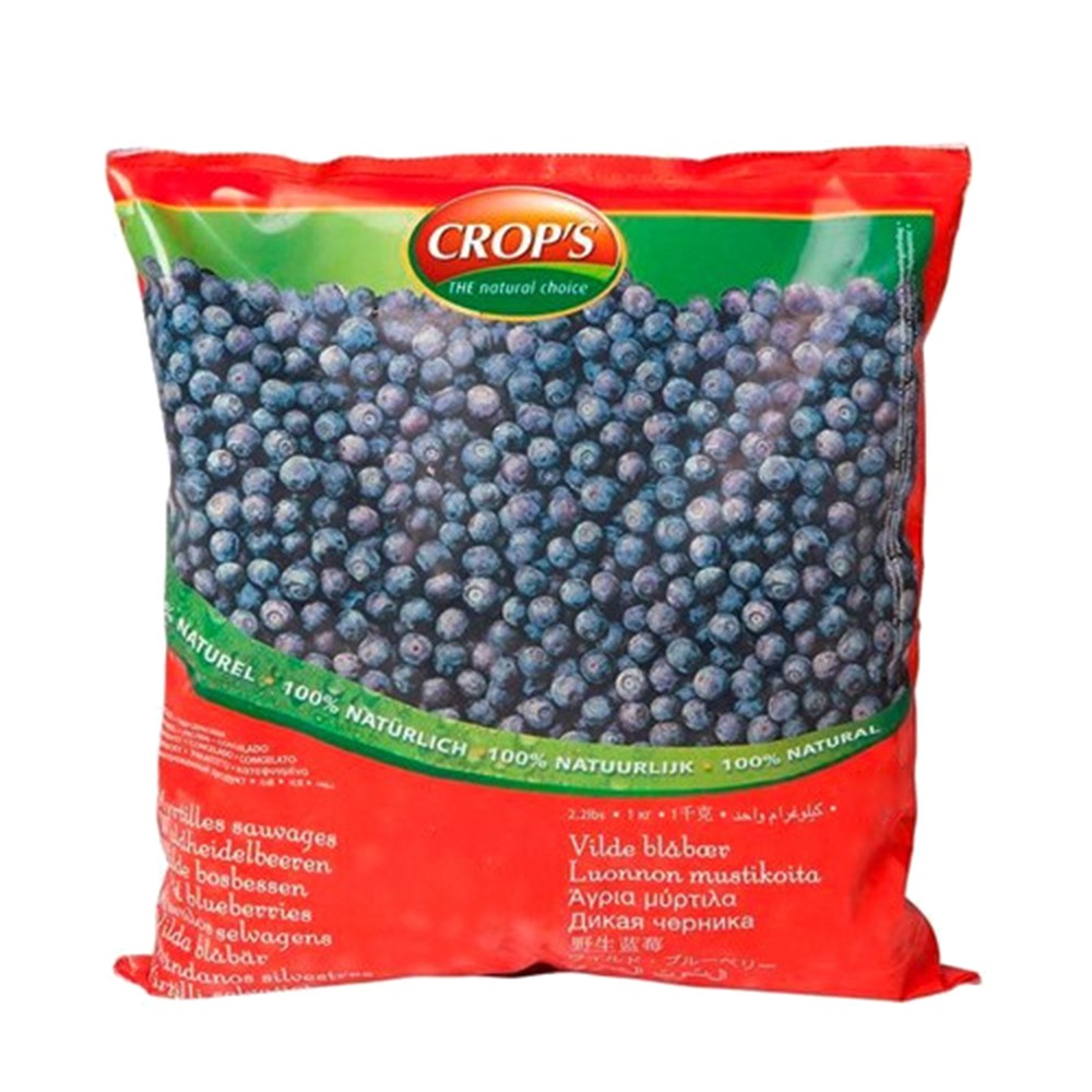 Crops 100% Natural Blueberry - 1kg