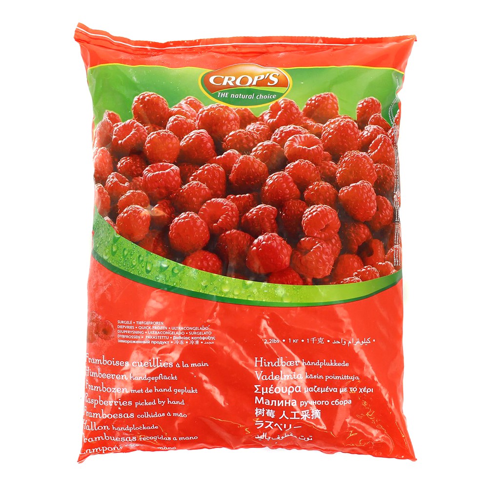 Crops 100% Natural Raspberry - 1kg