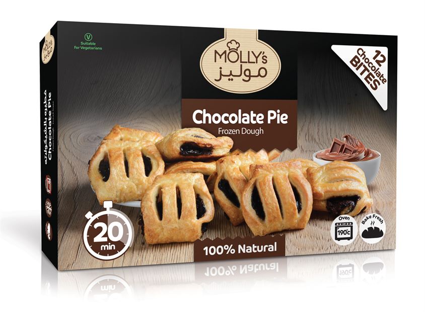 Mollys 12 Pc Chocolate Pie - 360g