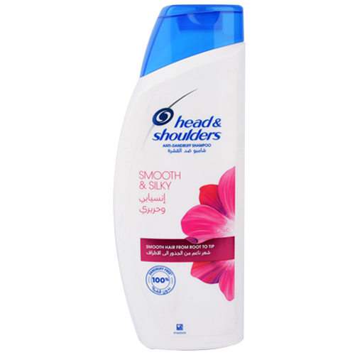 H&S Smooth & Slk Anti-Dd Shampoo - 600ml