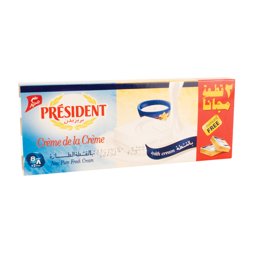 President Cream Cheese - 8Pcs