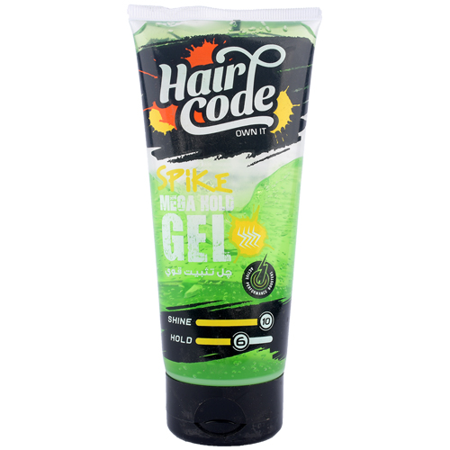 Hair Code Sp. Mega Hold Hair Gel - 160ml