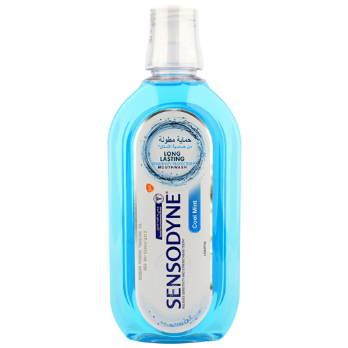 Sensodyne Cool Mint Mouthwash - 500ml