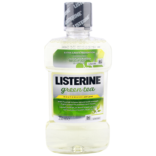 Listerine Green Tea Mouthwash - 250 ml