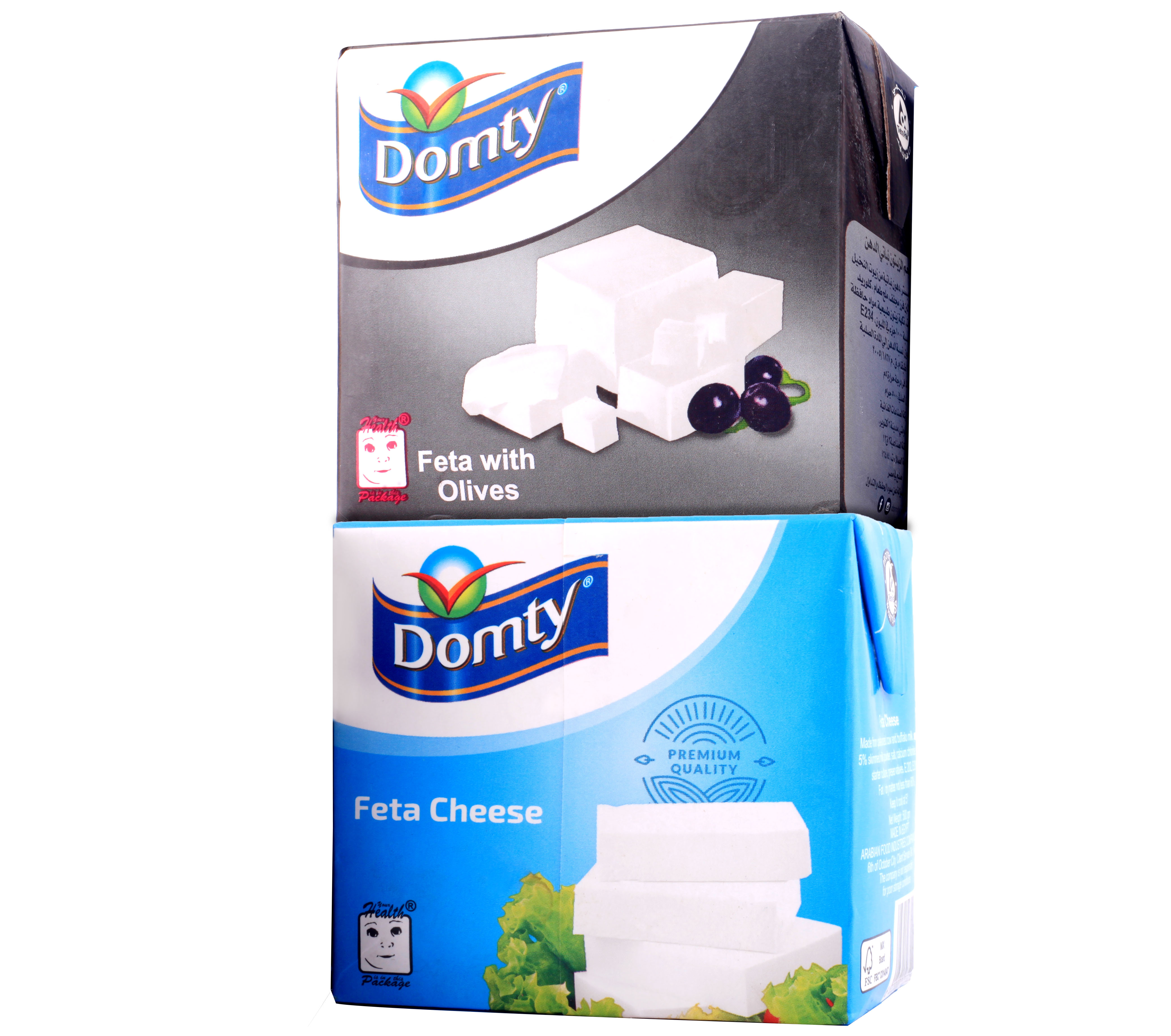 Domty Feta Cheese Tetra Pack - 500g