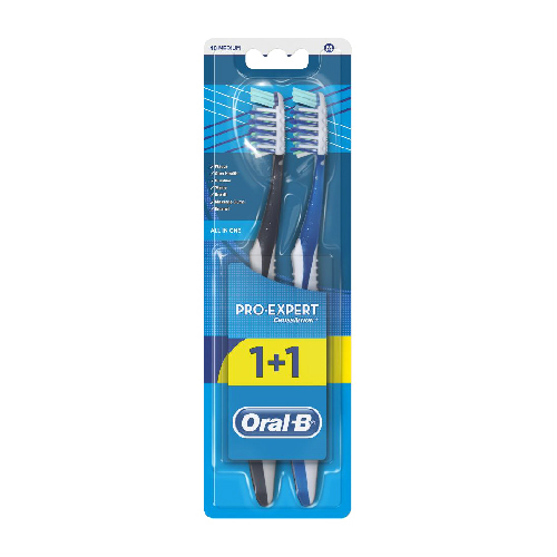 Oral-B Pro E C A M Toothbrush - 1+1 Pc