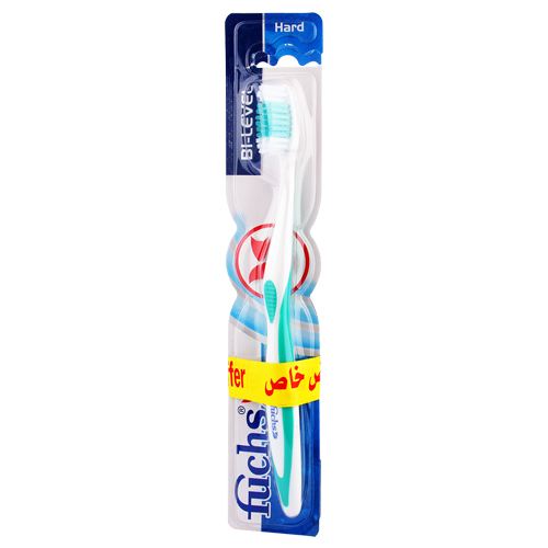 Fuchs Hard B Level Toothbrush - 1+1 Pc