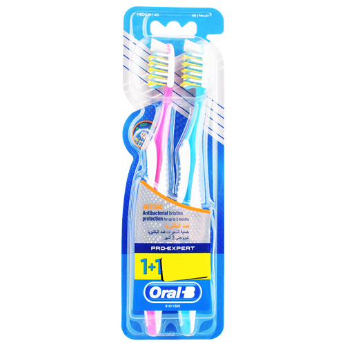 Oral-B Pro- Expert M Toothbrush - 1+1 Pc