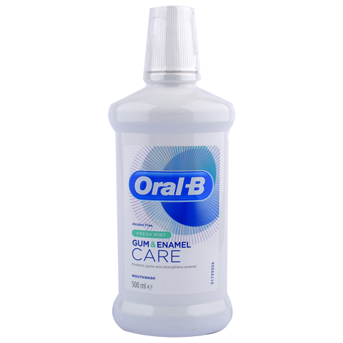 Oral-B F.Mt Gm & Em Cr Mouthwash - 500ml