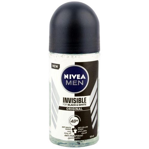 Nivea M. Bl.&Wh. In. Deo Roll On - 50ml