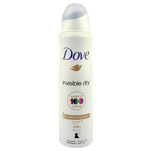 Dove Spray Invisible Dry 150M