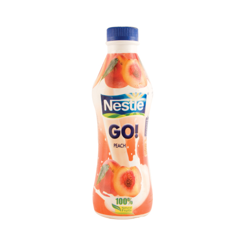 Nestle Go Peach Yoghurt Drink - 375ml