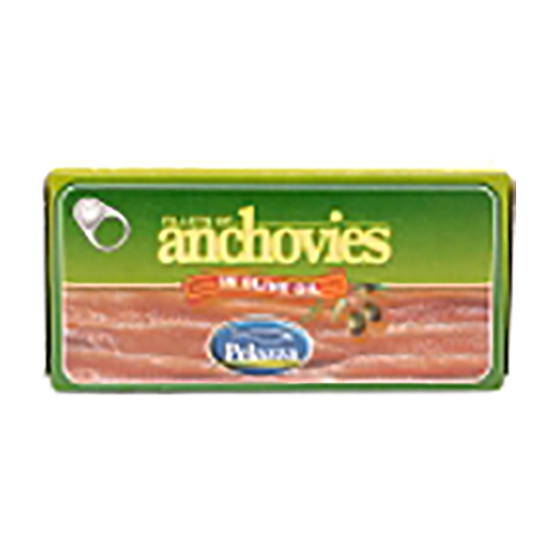 Pelazza Olive Anchovie Fillets - 50g