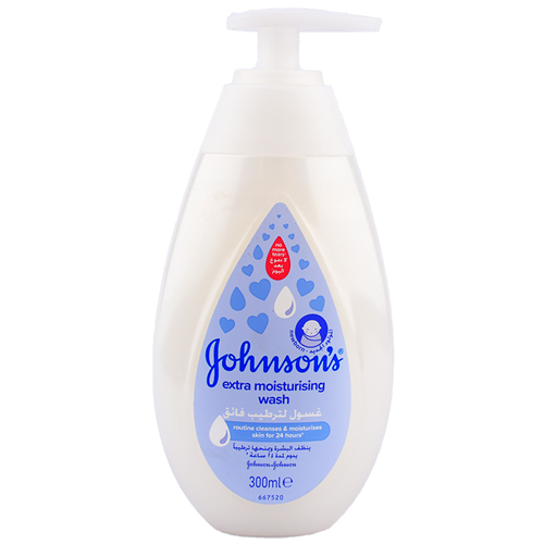 Johnsons Extra Moist. Baby Wash - 300ml