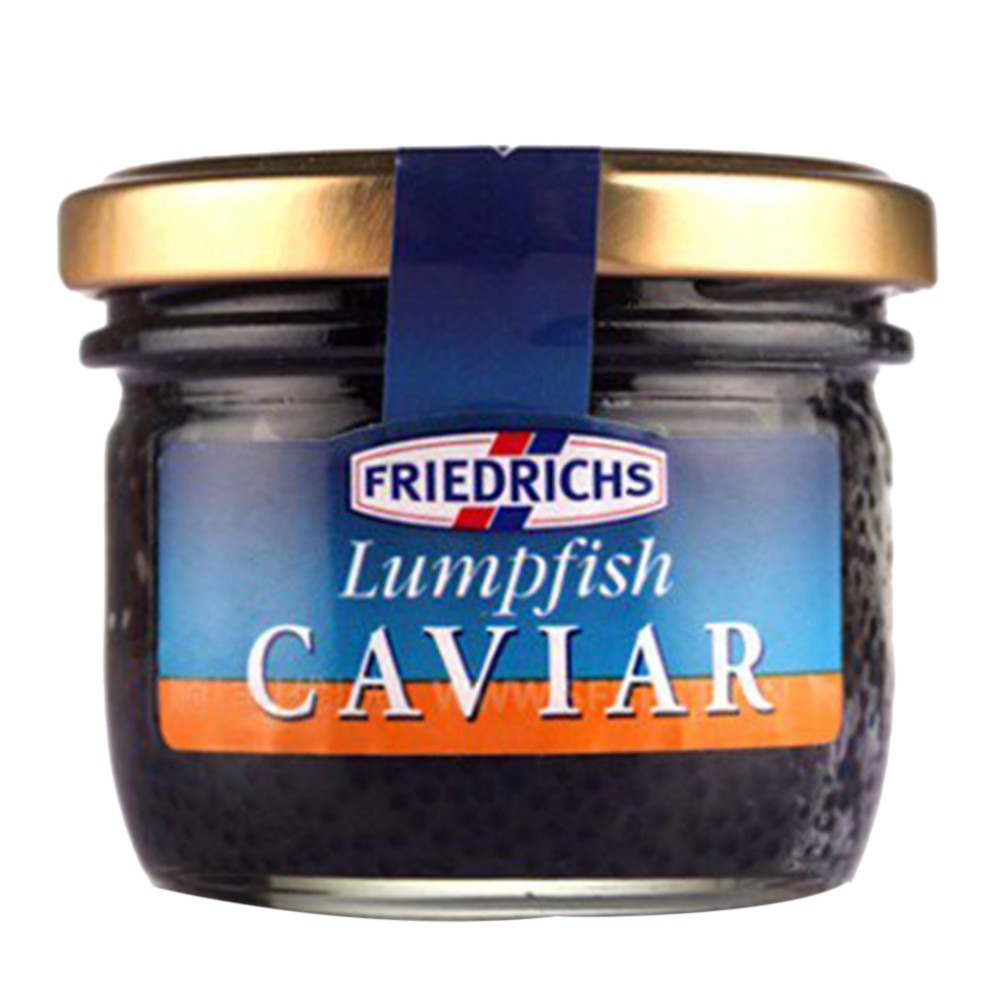 Friedrichs Lumpfish Black Caviar - 100g