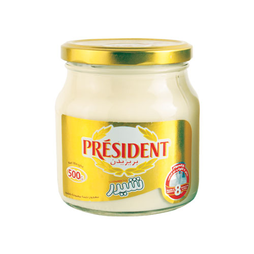 President Processed Cheese Cream - 500g