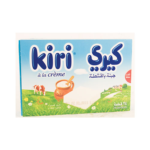 Kiri Squared Cheese - 24 Pcs