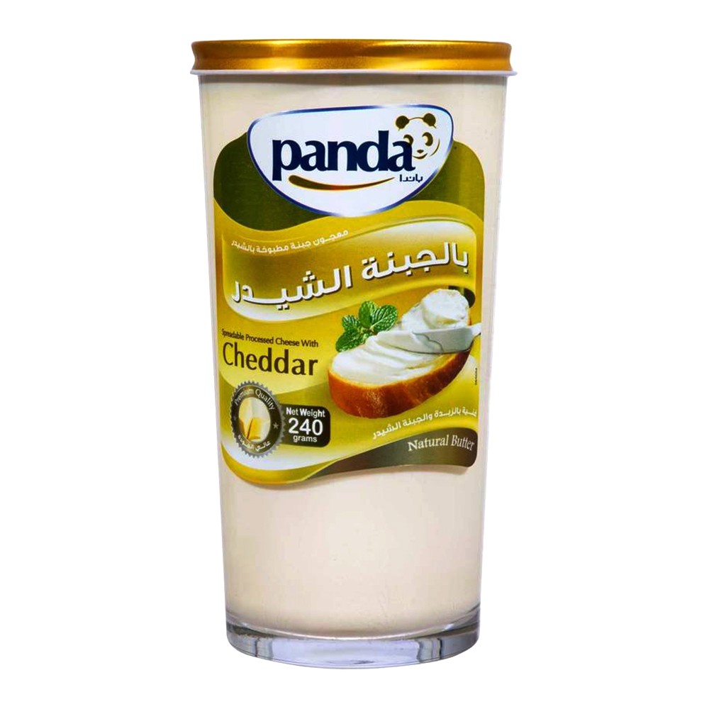 Panda Cheddar Spread Cheese - 240g