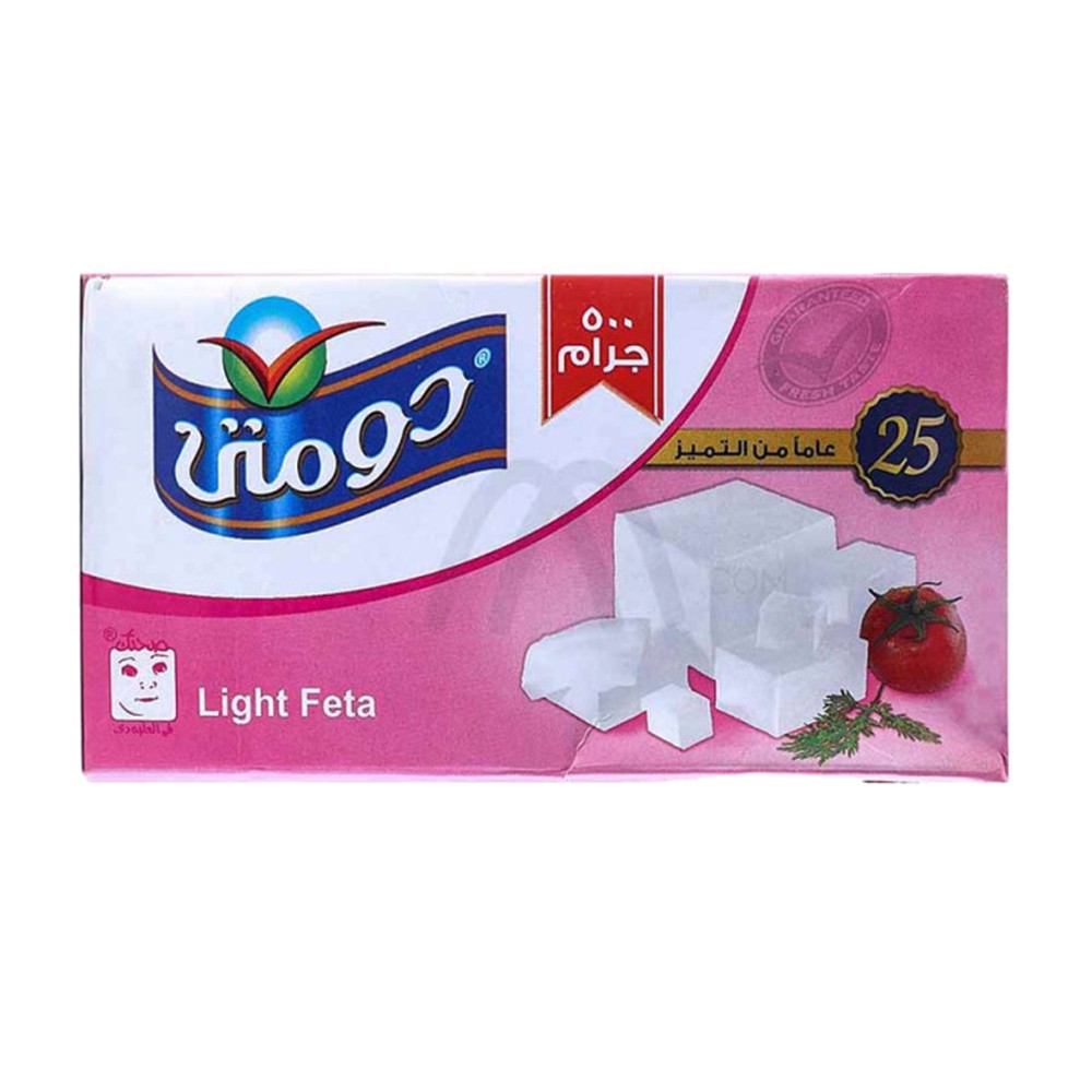 Domty Feta Plus Light Cheese T-Pack-500g