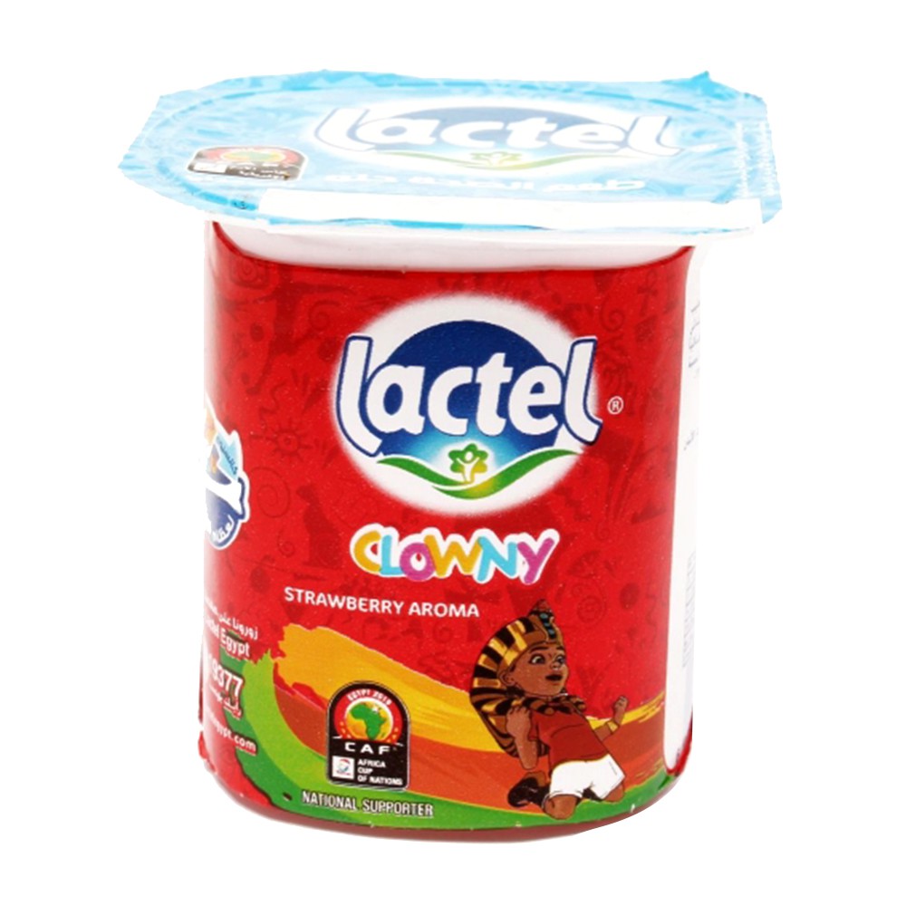 Lactel Clowny Strawberry Yoghurt - 100g